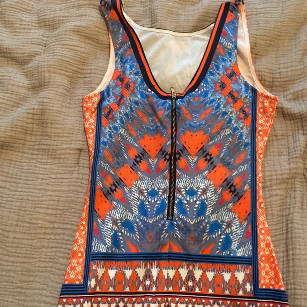 Multicolor mini dress - Picture 4 of 4